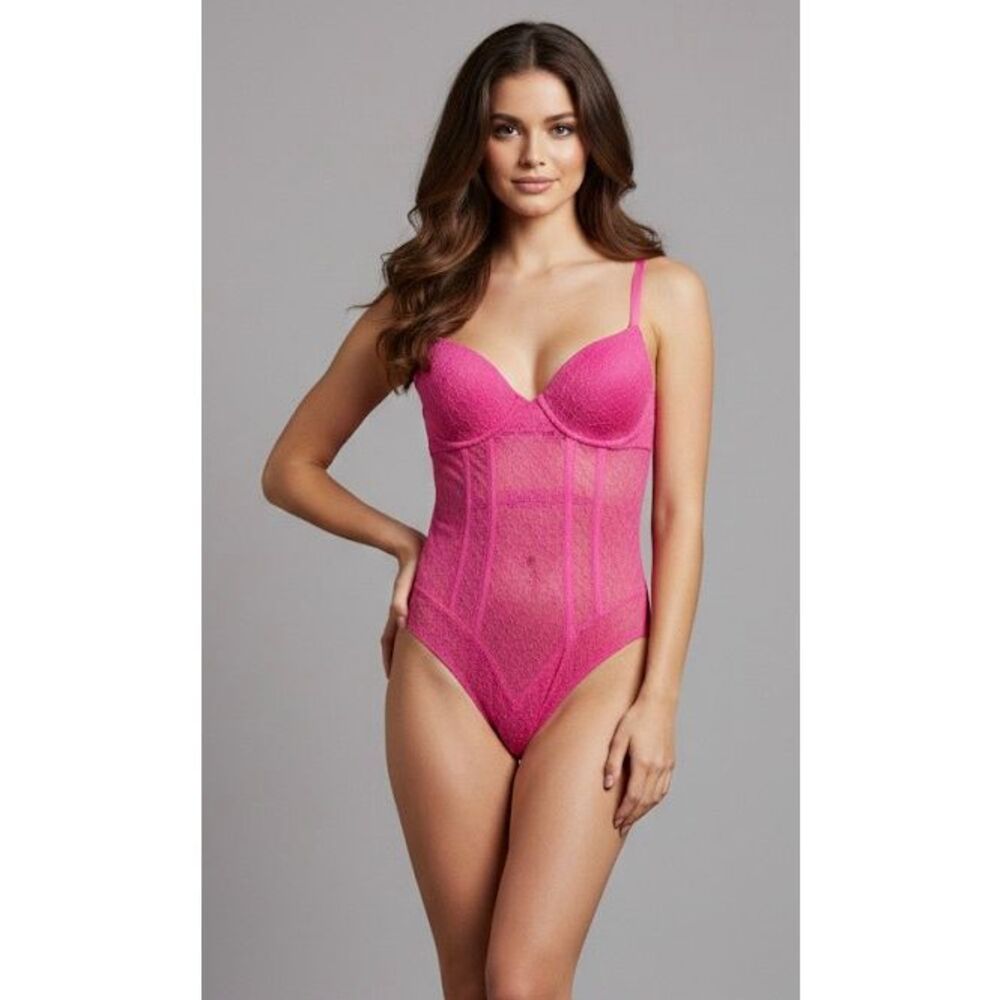 Victoria's Secret Icon Push-Up Teddy babydoll size XS